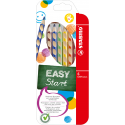 Kredki ołówkowe Stabilo EASYcolors - 6 kolorów - dla leworęcznych