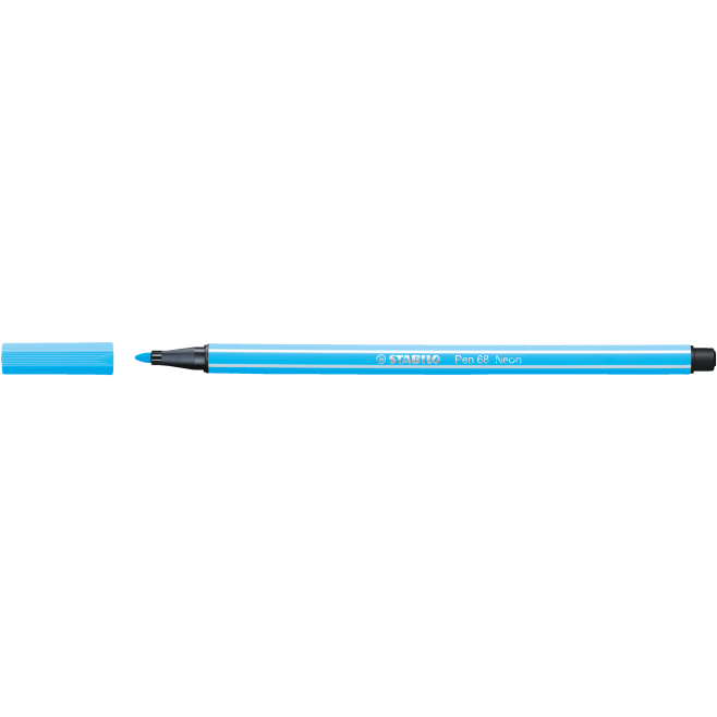 Pisak Stabilo Pen 68 - niebieski fluo