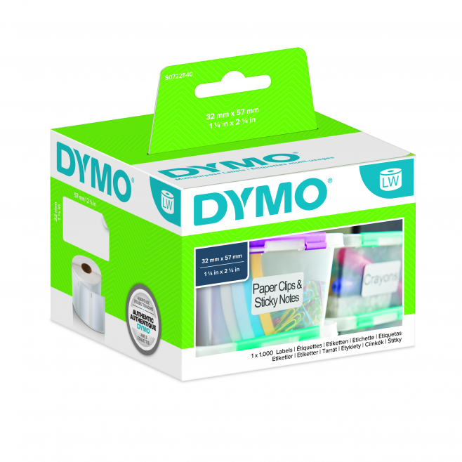Etykiety DYMO 57x32mm - białe