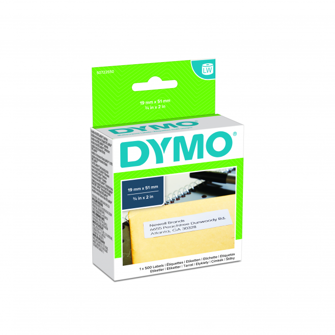 Etykiety DYMO 19x51mm - białe
