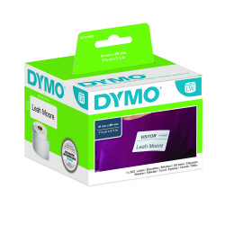 Etykiety DYMO 89x41mm/300szt. na identyfikator imienny - białe