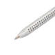 Długopis Faber Castell Grip 2011 XB  - srebrny