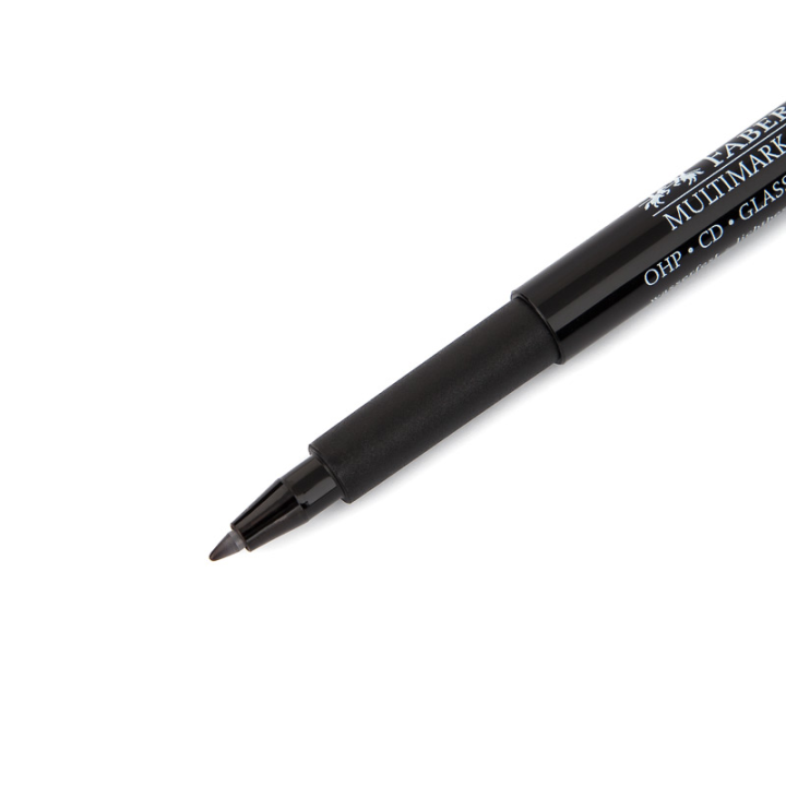 Foliopis Faber-Castell Multimark F 0,6mm - czarny