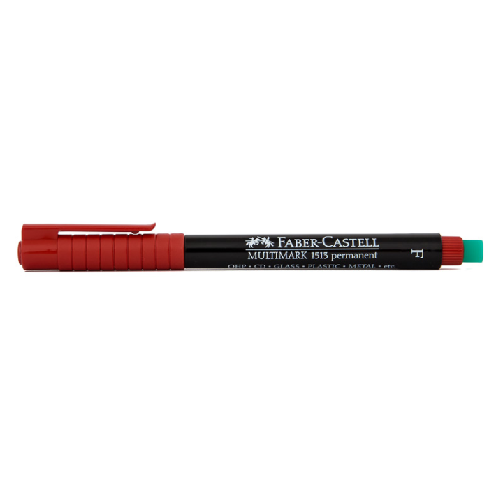 Foliopis Faber-Castell Multimark F 0,6mm - czerwony