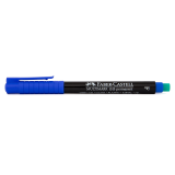 Foliopis Faber-Castell Multimark F 0,6mm - niebieski