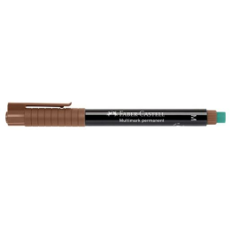 Foliopis Faber-Castell Multimark M 1,0mm - brązowy
