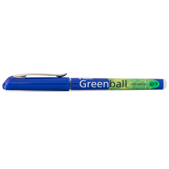 Pióro kulkowe Pilot Begreen - Greenball Ink Writing - niebieskie