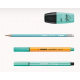 Cienkopisy Stabilo Point 88 Mini + pisaki Stabilo 68 Mini + zakreślacze Stabilo Boss Mini Pastellove + ołówki Swano pastel