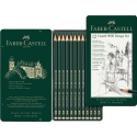 Ołówki rysunkowe Faber-Castell 9000 - 12 sztuk ( od 2B do 6H)