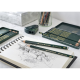 Ołówki rysunkowe Faber-Castell Jumbo 9000 - 6 sztuk ( od HB do 8B)