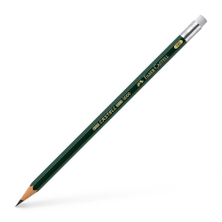 Ołówek grafitowy Faber-Castell 9000 z gumką - HB