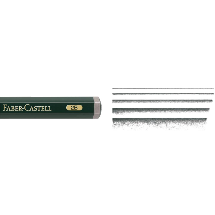 Ołówek grafitowy Faber Castell Jumbo 9000 - 2B