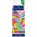 Pisaki akwarelowe dwustronne Faber-Castell Goldfaber Aqua Candy Shop - 6 kolorów