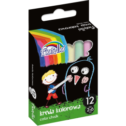 Kreda kolorowa Fiorello - 12 sztuk