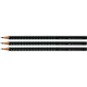 Zestaw Faber Castell Grip 2001 - ołówki, temperówka , gumka  - czarny
