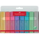 Zakreślacz Faber Castell pastel komplet w etui - 8 kolorów