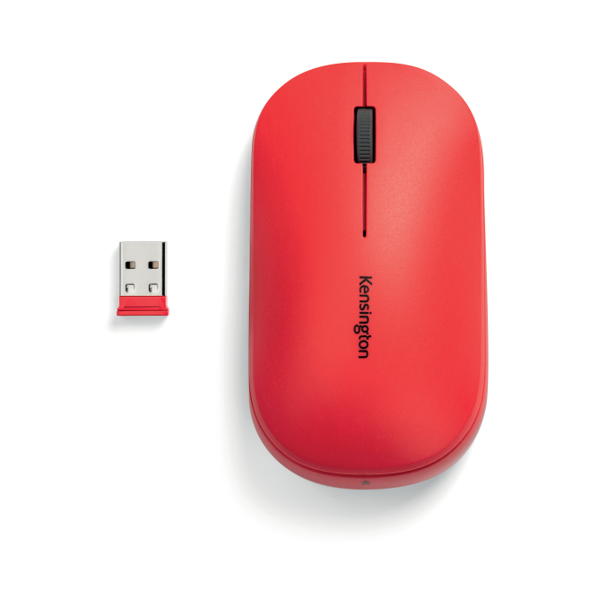 Bezprzewodowa mysz Kensington SureTrack™ Dual, czerwona