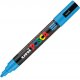 Marker z tuszem pigmentowym Uni POSCA PC-5M - błękitny