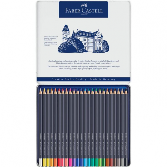 Kredki ołówkowe Faber-Castell Goldfaber - 24 kolory