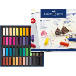 Pastele suche Faber-Castell Creative Studio Quality MINI - 48 kolorów