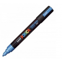 Marker z tuszem pigmentowym Uni POSCA PC-5M - metaliczny niebieski - metallic blue M33