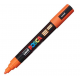 Marker z tuszem pigmentowym Uni POSCA PC-5M - pomarańczowy