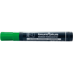 Mazak permanentny Biuro Plus okrągły 1-3mm zielony