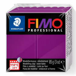 Masa plastyczna Fimo Professional kostka 85g - fioletowa
