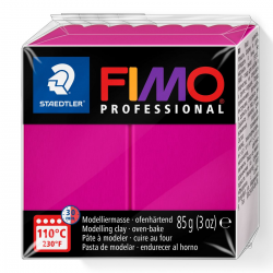 Masa plastyczna Fimo Professional kostka 85g - magenta