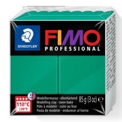 Masa plastyczna Fimo Professional kostka 85g - morska zieleń