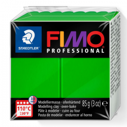 Masa plastyczna Fimo Professional kostka 85g - zielona