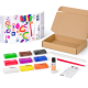 Masa plastyczna Fimo Soft dla początkujących 9 kolorów po 25g + akcesoria
