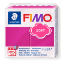 Masa plastyczna Fimo Soft kostka 57g - amarantowa
