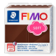 Masa plastyczna Fimo Soft kostka 57g - czekoladowa