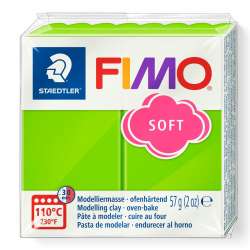 Masa plastyczna Fimo Soft kostka 57g - seledynowa
