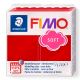 Masa plastyczna Fimo Soft kostka 57g - czerwień świąteczna
