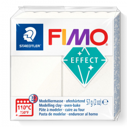 Masa plastyczna Fimo Effect kostka 57g - perłowy metaliczny