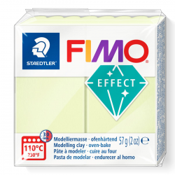 Masa plastyczna Fimo Effect kostka 57g - waniliowy pastelowy