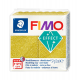 Masa plastyczna Fimo Effect kostka 57g - złoty błyszczący
