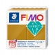 Masa plastyczna Fimo Effect kostka 57g - złoty metaliczny