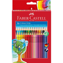 Kredki ołówkowe Faber Castell Grip 2001 - 36 kolorów