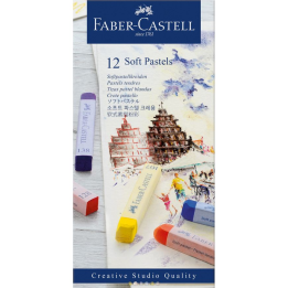 Pastele suche Faber-Castell Creative Studio Quality - 12 kolorów