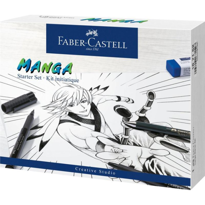 Pisaki artystyczne Faber-Castell PITT ARTIST PEN MANGA - zestaw startowy