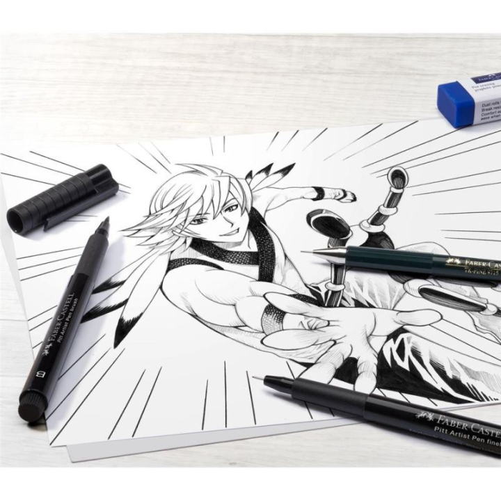 Pisaki artystyczne Faber-Castell PITT ARTIST PEN MANGA - zestaw startowy
