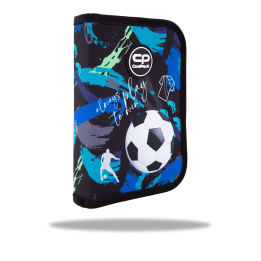 Piórnik CoolPack 1-komorowy bez wyposażenia Clipper - Football Navy
