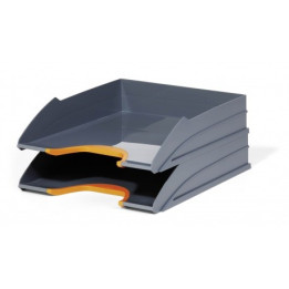 Półki na dokumenty VARICOLOR TRAY SET DUO - pomarańczowe