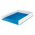 Półka na dokumenty Leitz WOW - dwukolorowa, niebiesko-biała