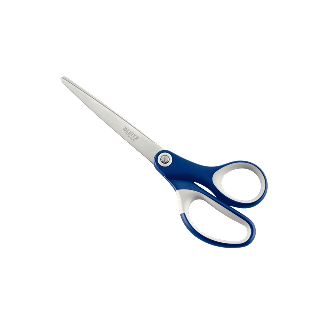 Nożyczki biurowe Leitz 18cm - niebieskie