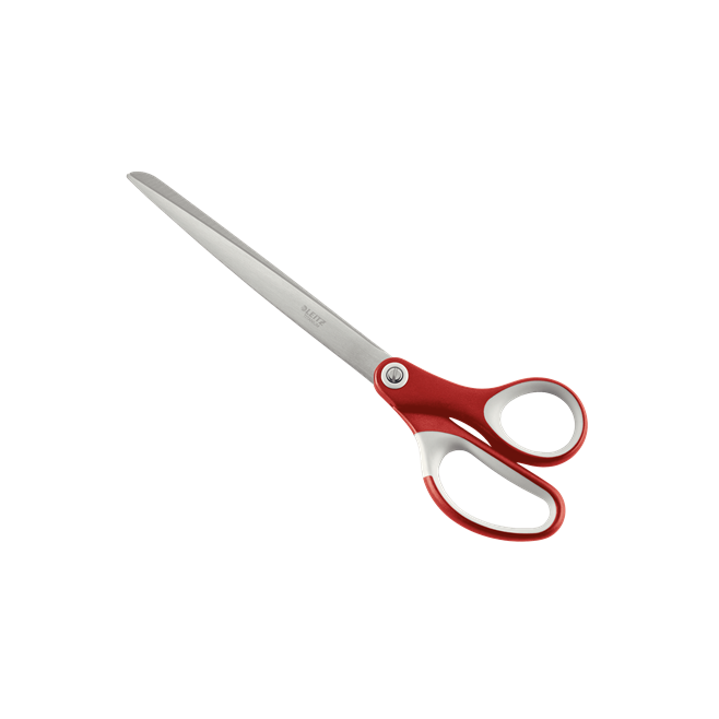 Nożyczki biurowe Leitz 26cm - czerwone