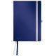 Notatnik Leitz Style A5 w kratkę, oprawa miękka - niebieski